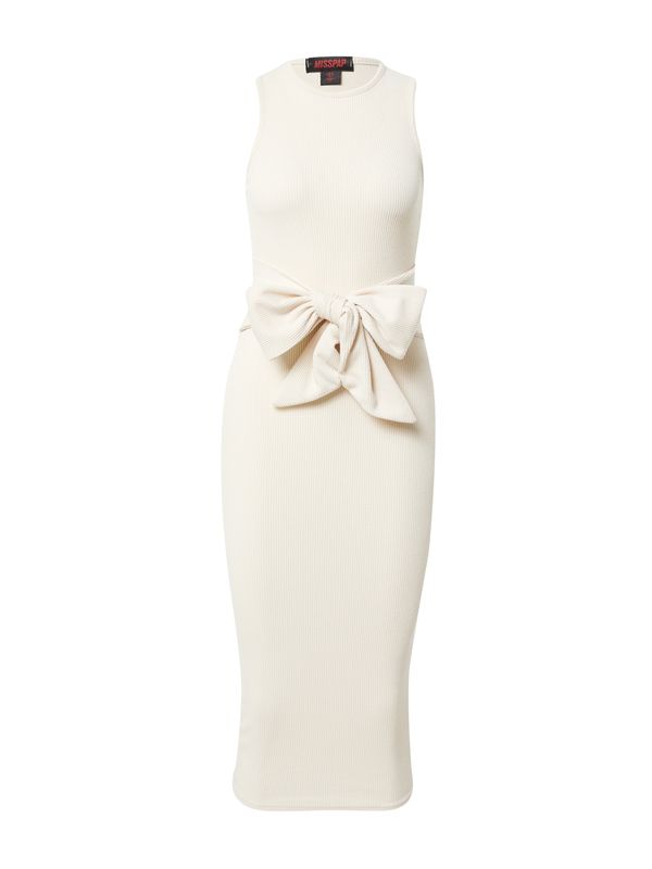 Misspap Misspap Рокля  кремаво