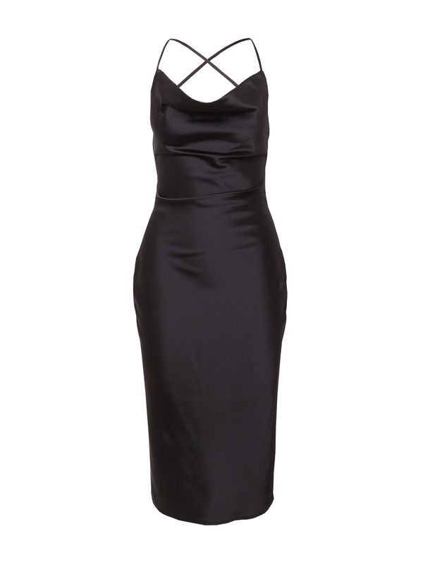 Misspap Misspap Рокля за коктейл  черно