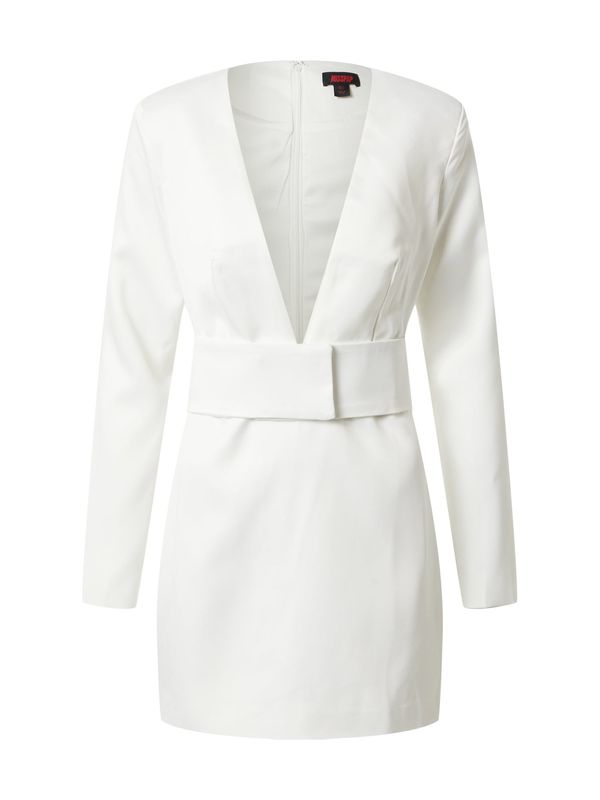 Misspap Misspap Рокля за коктейл  слонова кост