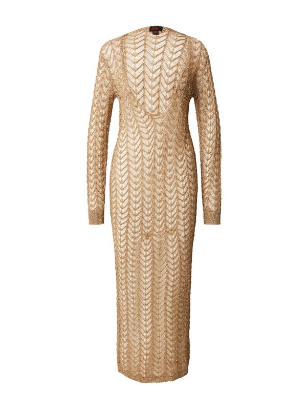 Misspap Misspap Рокля  злато