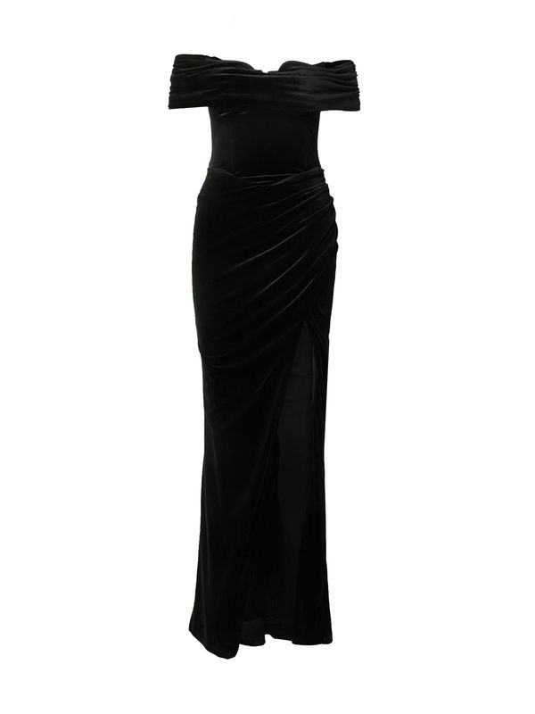 Misspap Misspap Вечерна рокля  черно