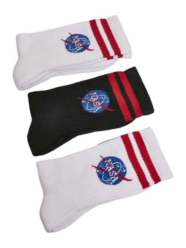 Mister Tee Mister Tee Къси чорапи 'Insignia'  черно / бяло