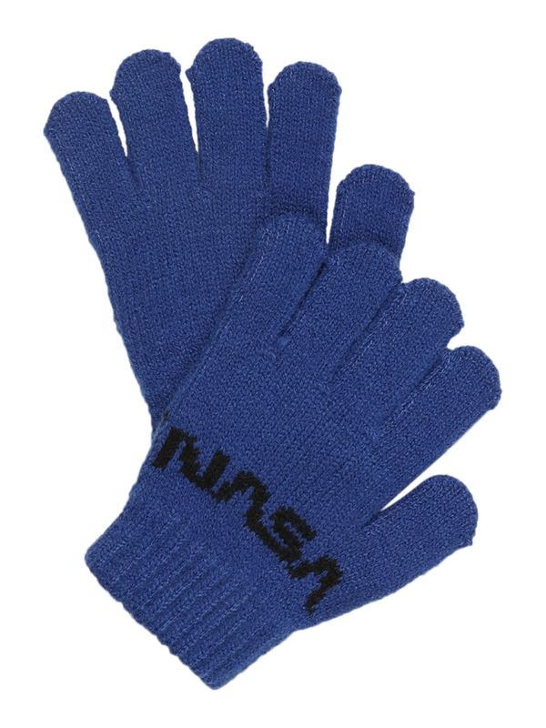 Mister Tee Mister Tee Ръкавици 'Nasa'  синьо / черно