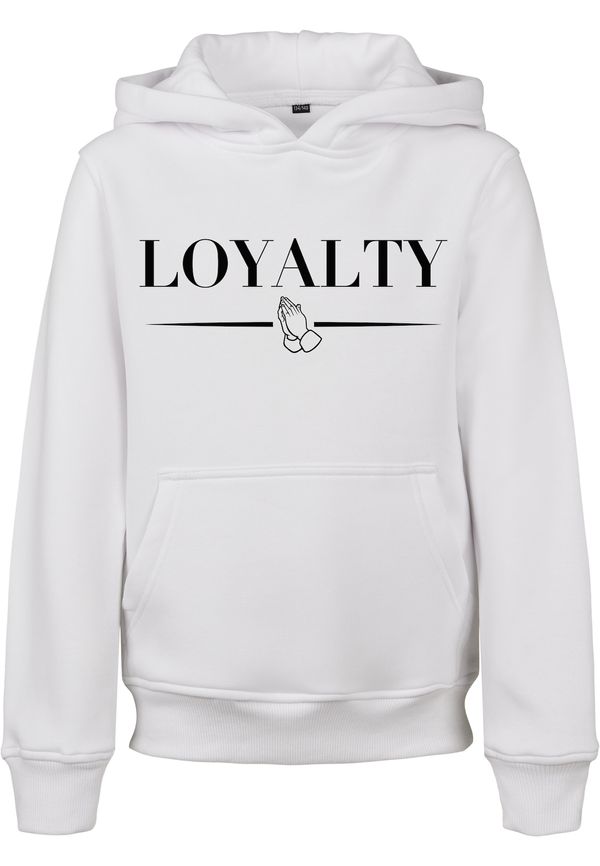 Mister Tee Mister Tee Суичър 'Loyalty Hoody'  черно / бяло