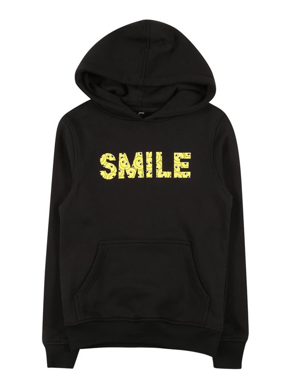 Mister Tee Mister Tee Суичър 'Smile Hoody'  жълто / черно
