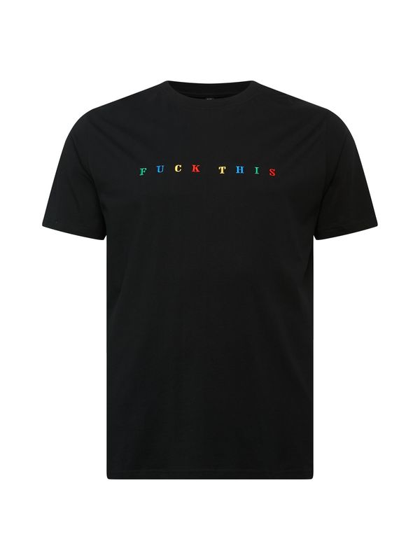 Mister Tee Mister Tee Тениска 'Fuck This'  синьо / жълто / зелено / червено / черно