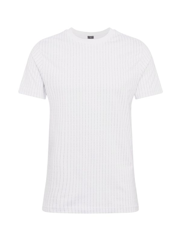 Mister Tee Mister Tee Тениска 'Fuckyou'  тъмносиво / бяло