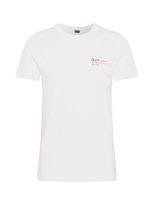 Mister Tee Mister Tee Тениска 'That Noise'  червено / бяло