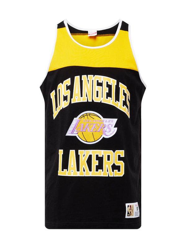Mitchell & Ness Mitchell & Ness Функционална тениска 'LA LAKERS'  жълто / светлолилаво / черно