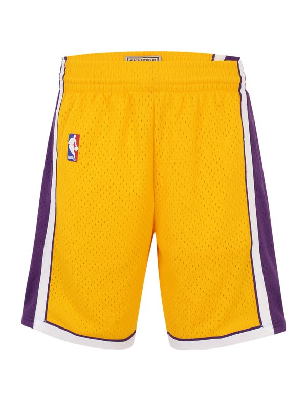 Mitchell & Ness Mitchell & Ness Панталон 'LOS ANGELES LAKERS'  златистожълто / тъмнолилаво / бяло