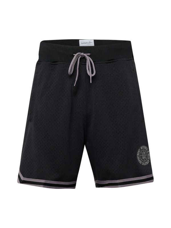 Mitchell & Ness Mitchell & Ness Спортен панталон 'GAME DAY 2.0'  черно / бяло