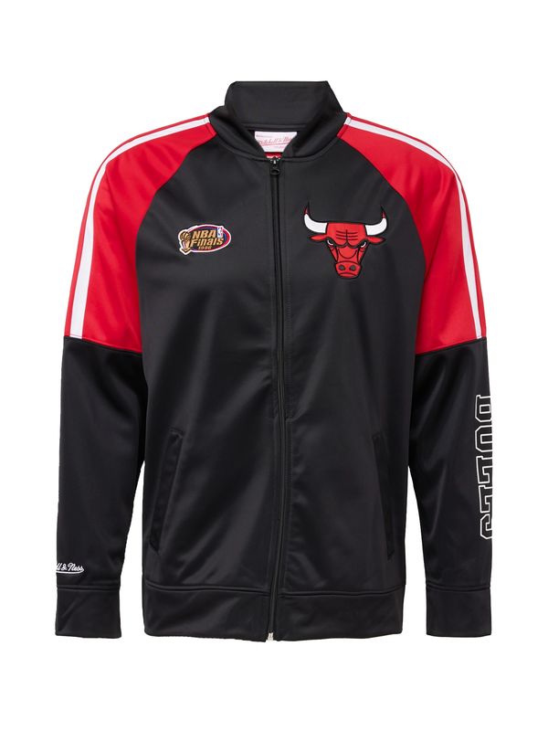 Mitchell & Ness Mitchell & Ness Спортно яке 'CHI. BULLS'  кралско синьо / златистожълто / червено / черно