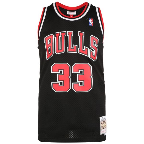 Mitchell & Ness Mitchell & Ness Тениска 'Chicago Bulls'  червено / черно / бяло