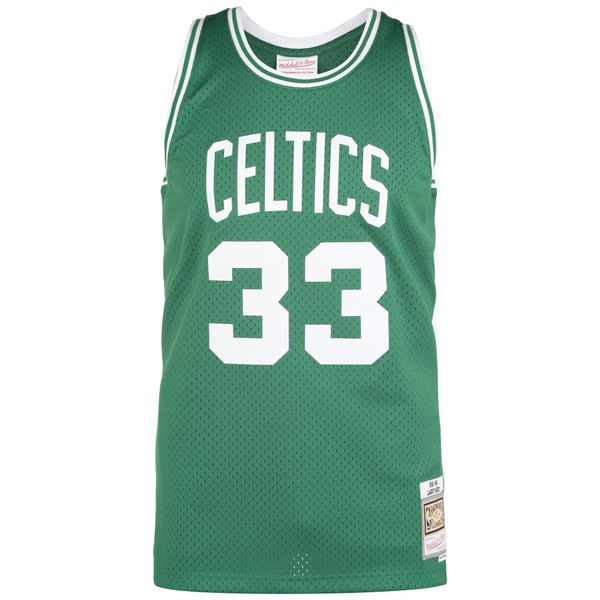 Mitchell & Ness Mitchell & Ness Тениска 'NBA Boston Celtics'  зелено / бяло