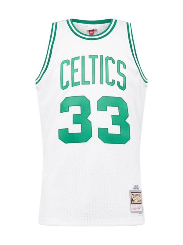 Mitchell & Ness Mitchell & Ness Трико 'NBA Boston Celtics - Larry Bird'  тревнозелено / черно / бяло