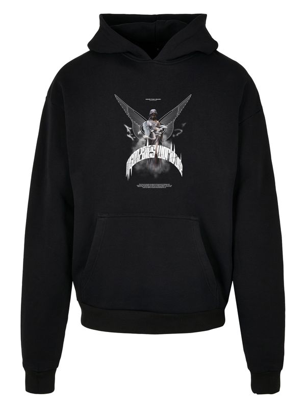 MJ Gonzales MJ Gonzales Суичър 'Higher Than Heaven'  сиво / черно / бяло