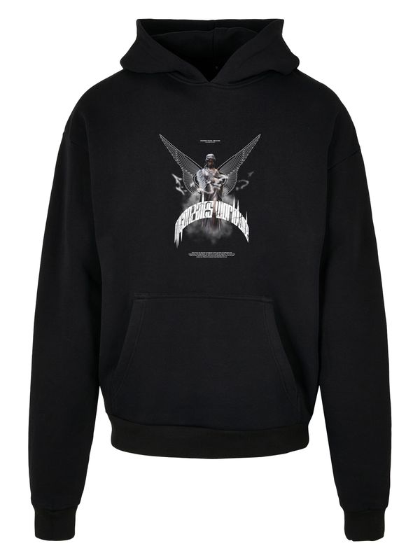 MJ Gonzales MJ Gonzales Суичър 'Higher Than Heaven'  сиво / черно / бяло