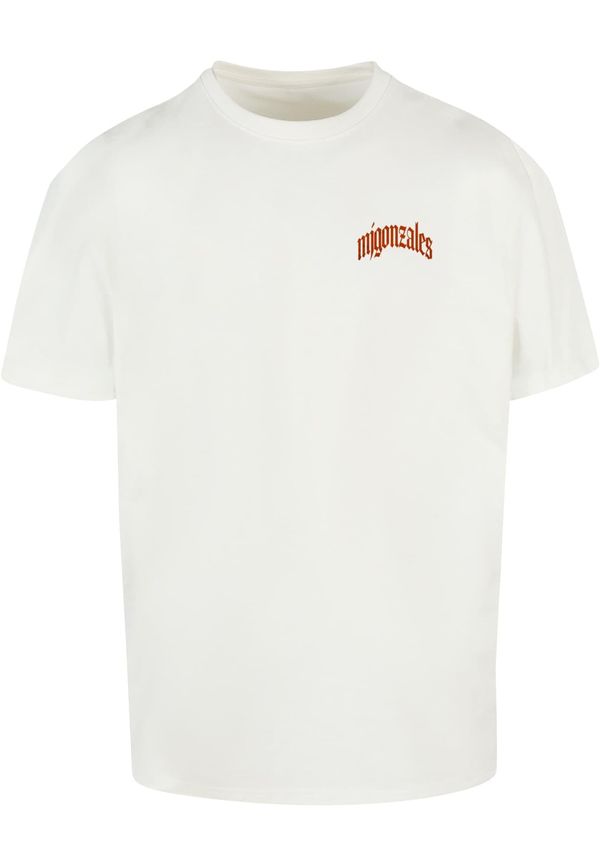 MJ Gonzales MJ Gonzales Тениска 'Heart'  оранжево / тъмночервено / бяло