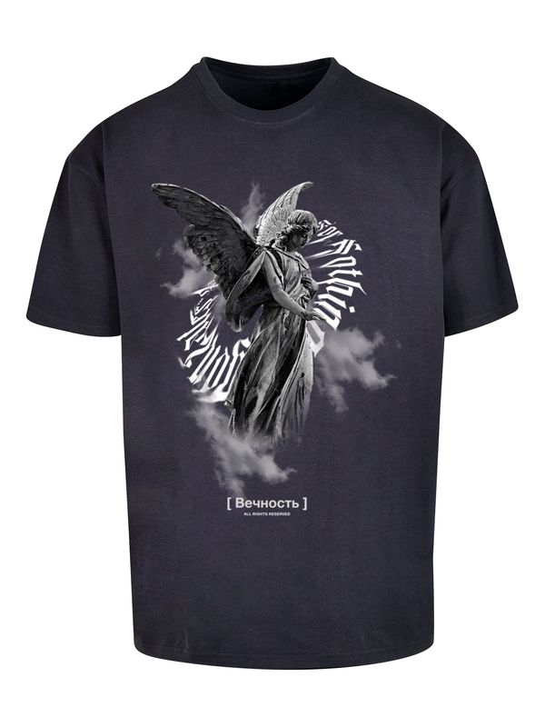 MJ Gonzales MJ Gonzales Тениска  нейви синьо / сиво / черно / бяло