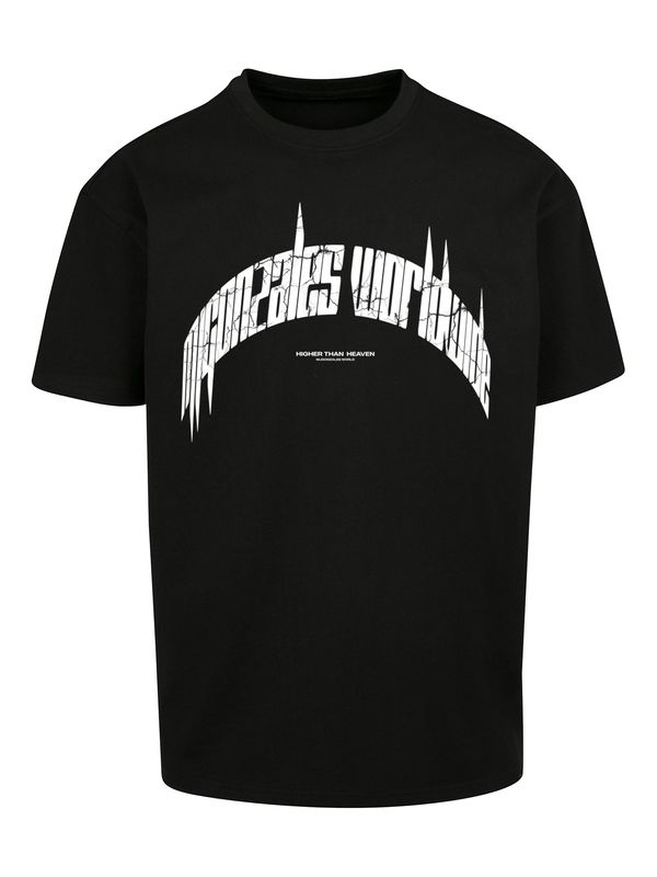 MJ Gonzales MJ Gonzales Тениска  сиво / черно / бяло