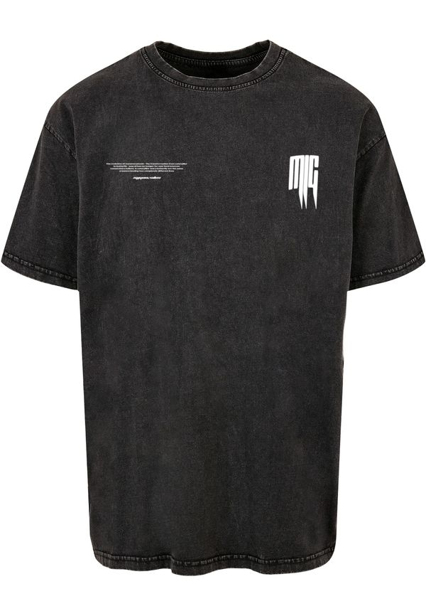 MJ Gonzales MJ Gonzales Тениска  тъмнолилаво / черно / бяло