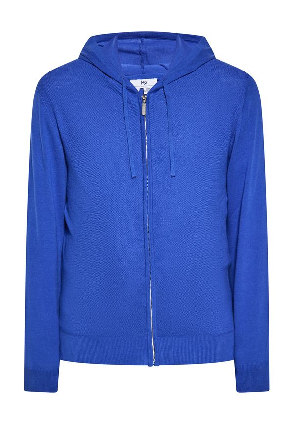 MO MO Плетена жилетка  кралско синьо