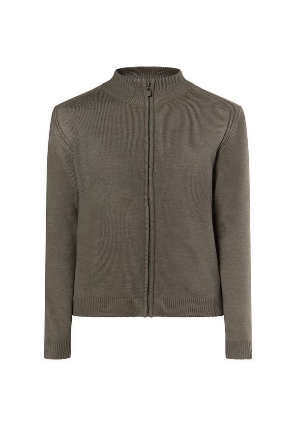 MO MO Плетена жилетка 'Mimo'  сиво-кафяво