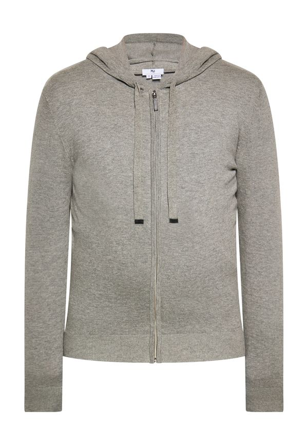 MO MO Плетена жилетка  сиво