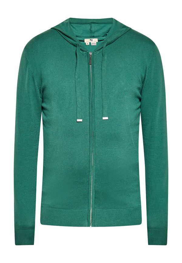 MO MO Плетена жилетка  смарагдово зелено
