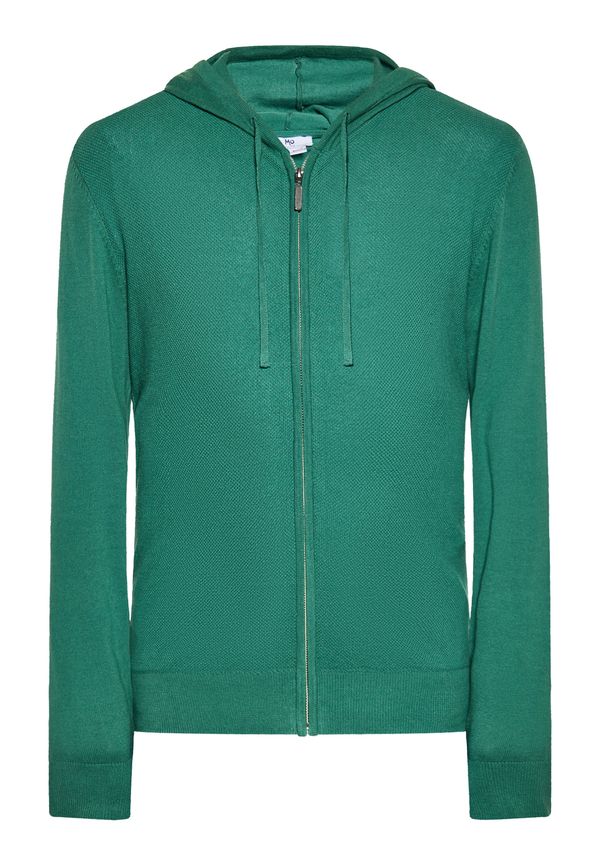 MO MO Плетена жилетка  зелено