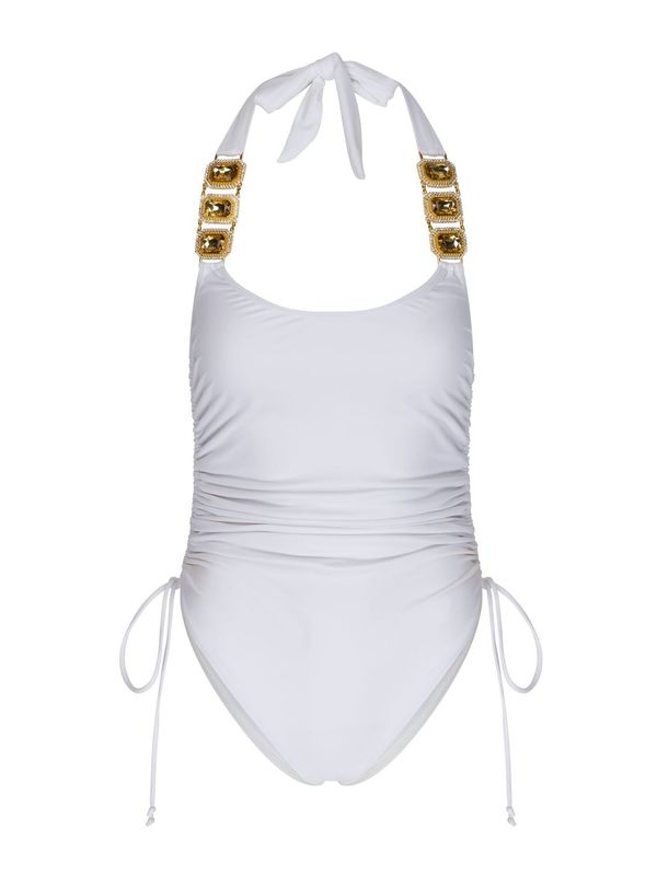 Moda Minx Moda Minx Бански костюм  злато / прозрачно / бяло
