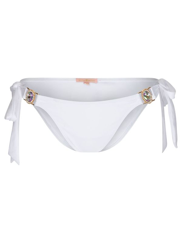 Moda Minx Moda Minx Долнище на бански тип бикини 'Amour'  злато / бяло