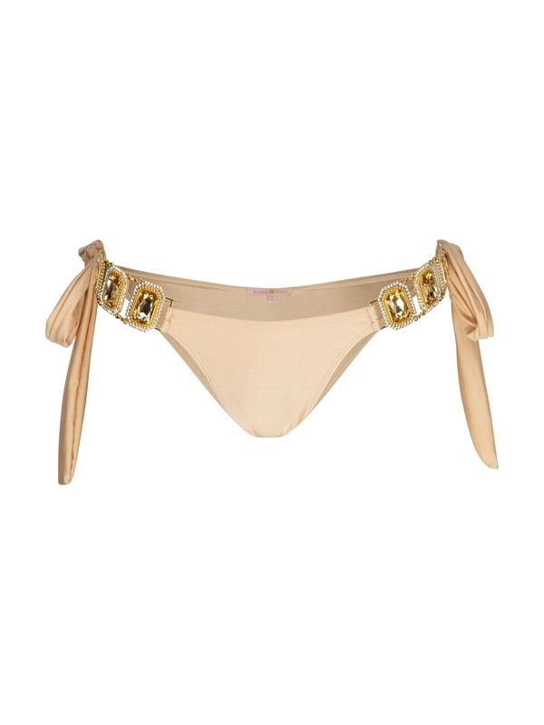 Moda Minx Moda Minx Долнище на бански тип бикини 'Boujee'  шампанско