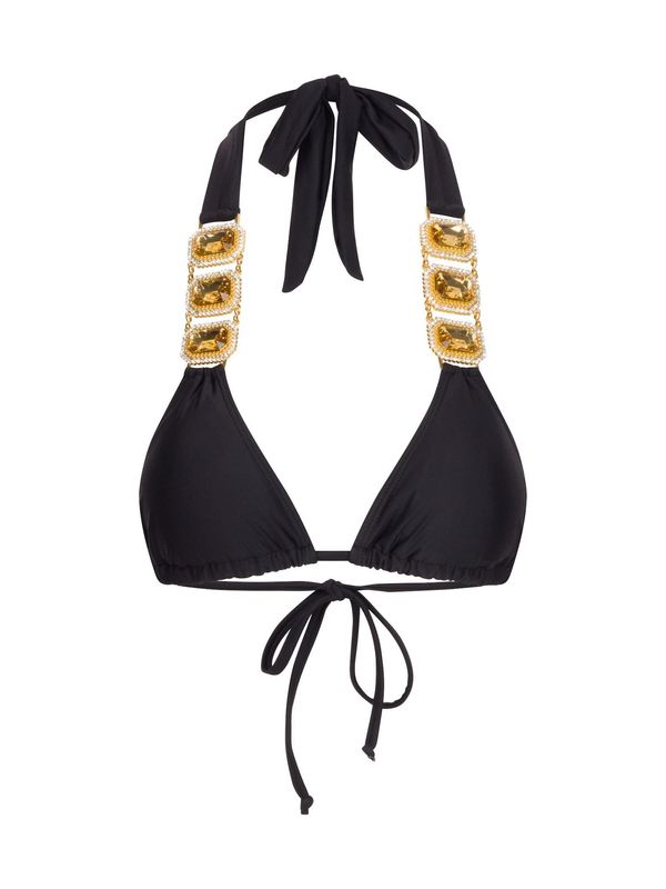 Moda Minx Moda Minx Горнище на бански 'Boujee'  злато / черно