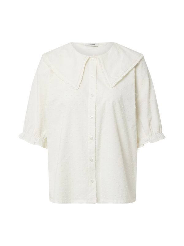 modström modström Блуза 'Jules'  мръсно бяло