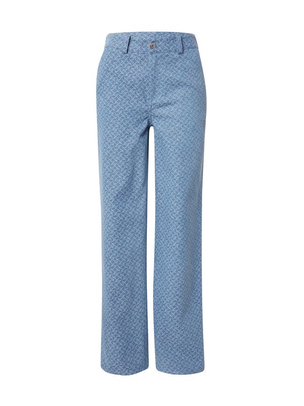 modström modström Дънки 'Hennesy'  син деним / бяло