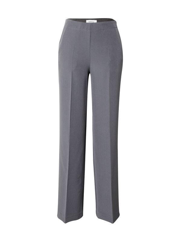 modström modström Панталон с ръб 'Nelli'  графитено сиво