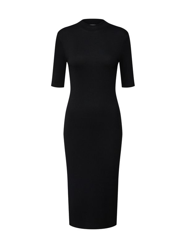 modström modström Плетена рокля 'Krown T-Shirt Dress'  черно