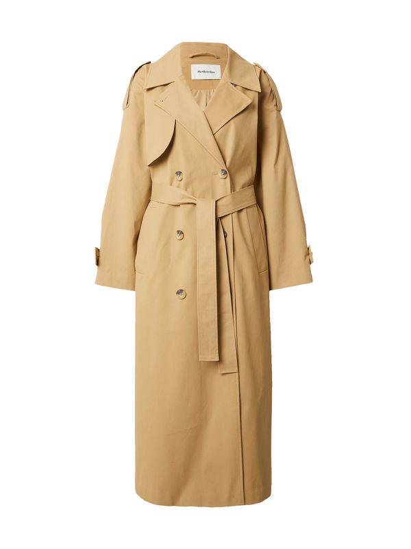 modström modström Преходно палто 'Broda'  тъмнобежово