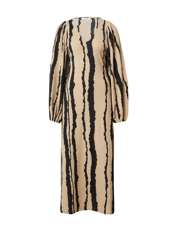 modström modström Рокля 'Harland'  бежово / черно