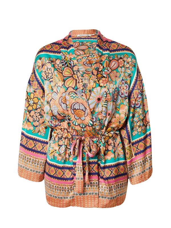 Molly BRACKEN Molly BRACKEN Кимоно  нейви синьо / нефритено зелено / оранжево / мръсно бяло