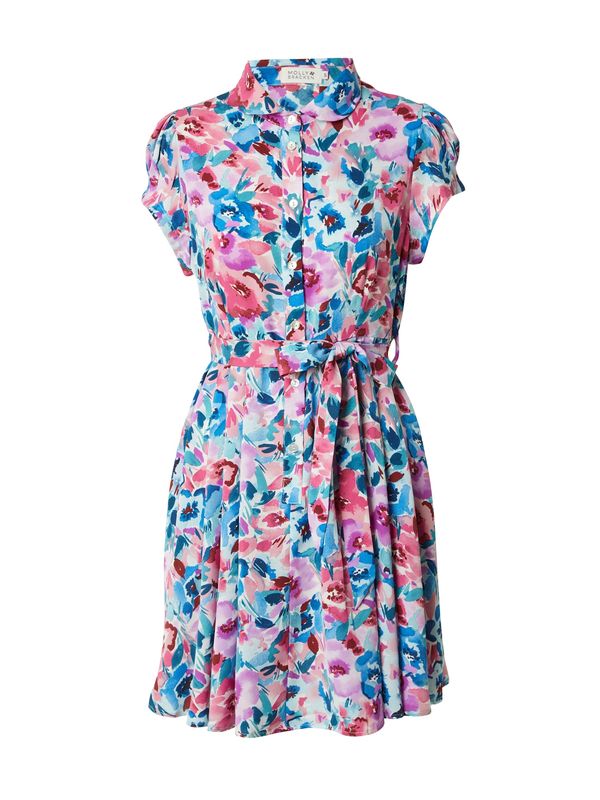 Molly BRACKEN Molly BRACKEN Рокля тип риза  светлосиньо / бледорозово / светлорозово