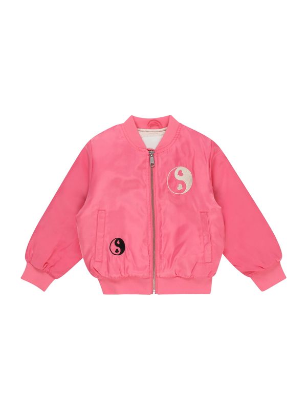 Molo Molo Преходно яке 'Hella'  розово / винено червено / черно / бял памук