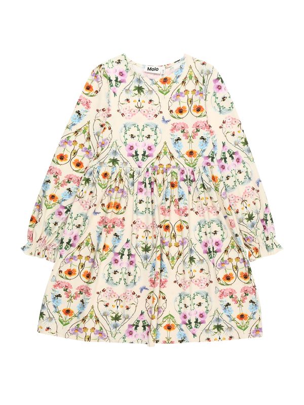Molo Molo Рокля 'Camie'  кремаво / светлосиньо / светлозелено / оранжево
