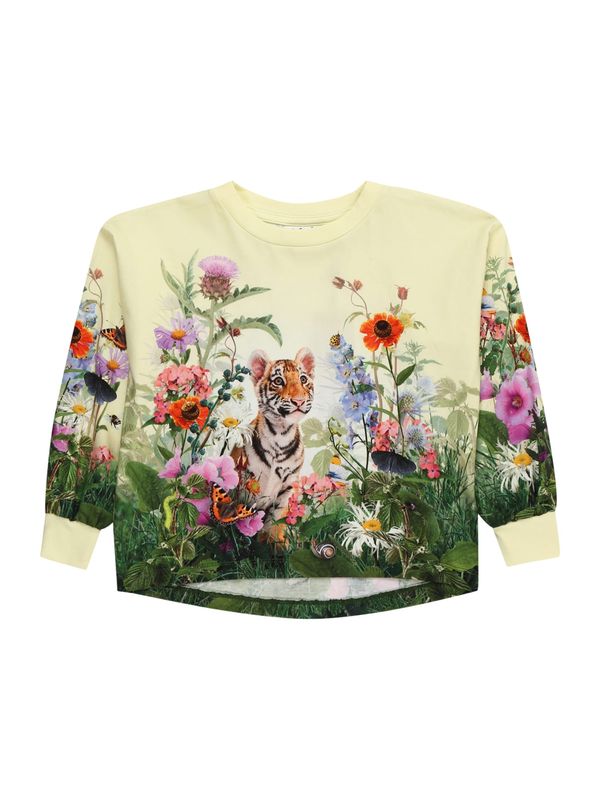 Molo Molo Тениска 'Reniza'  светложълто / зелено / лавандула / оранжево-червено