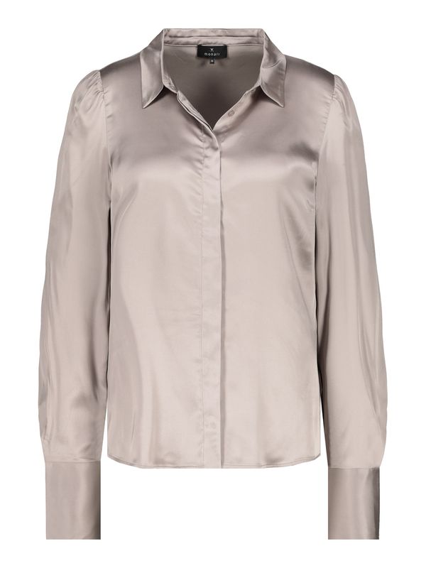 monari monari Блуза  сиво-бежово