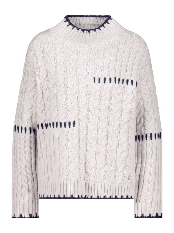 monari monari Пуловер  нейви синьо / камък