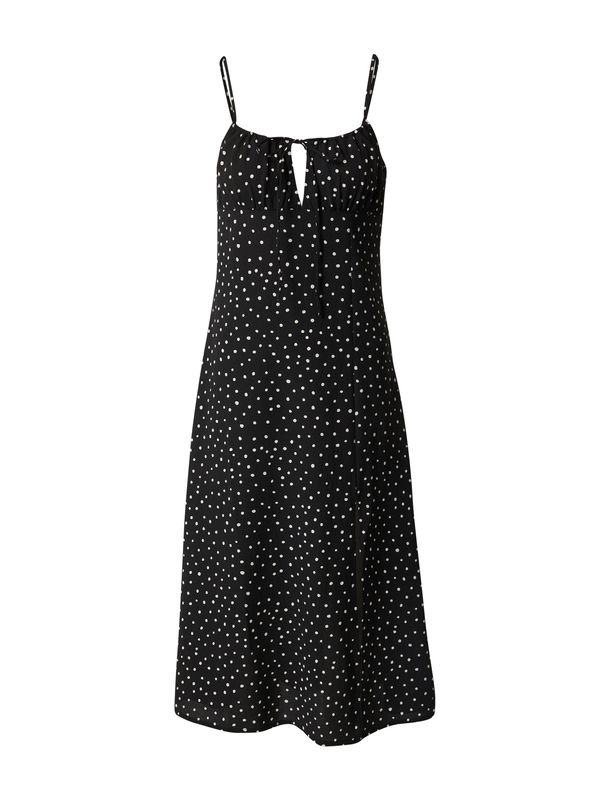 Monki Monki Лятна рокля  черно / бяло