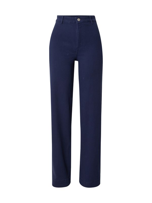 Monki Monki Панталон  нейви синьо