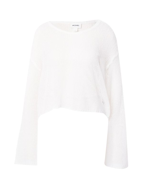 Monki Monki Пуловер  бяло